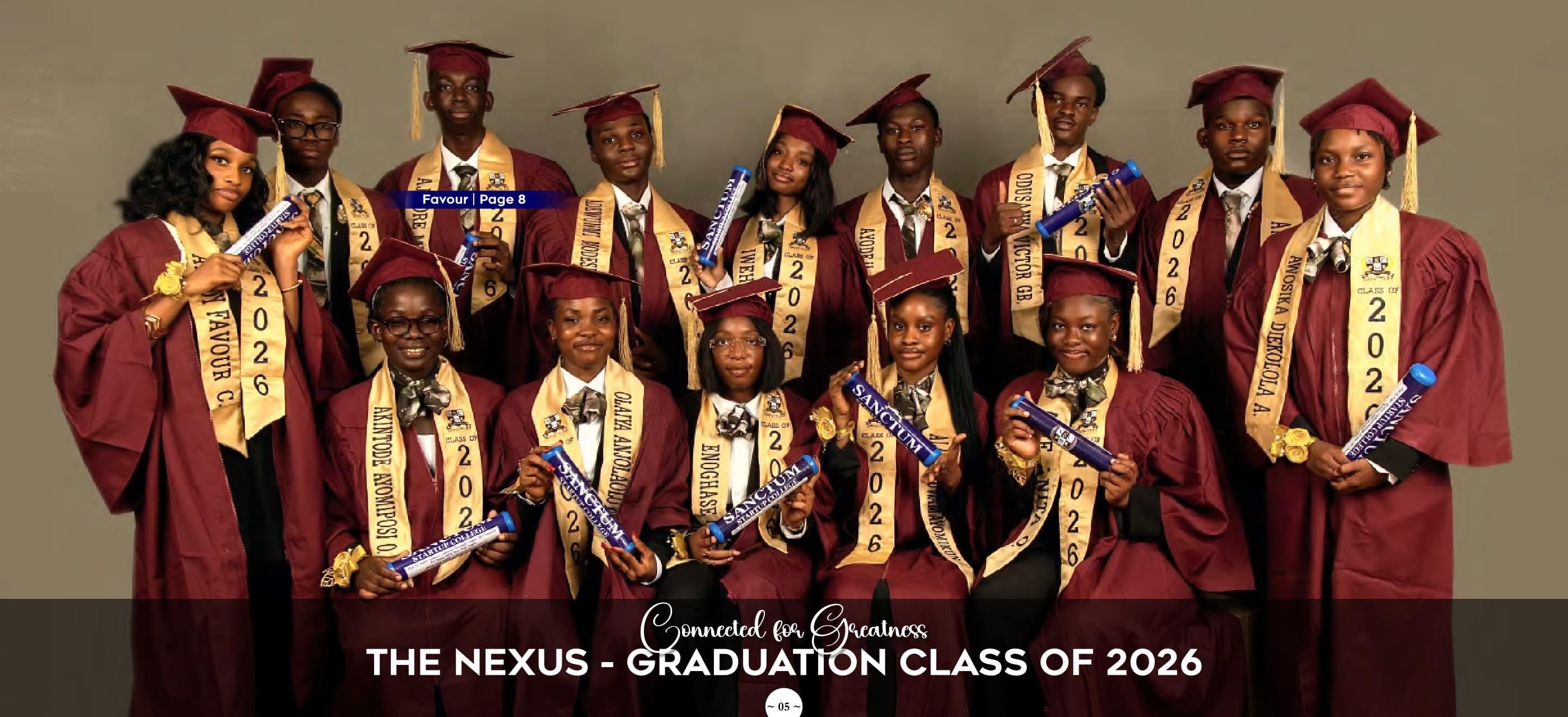 Sanctum Startup College Class of 2026 — The Nexus graduation